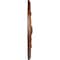 Ekena Millwork Alexa Medallion (Canopies up to 5 5/8"), 30 3/4"W x 21 1/4"H x 3 7/8"ID x 1 5/8"P, Polished Copper CM21X30ALPOS - alternate 4